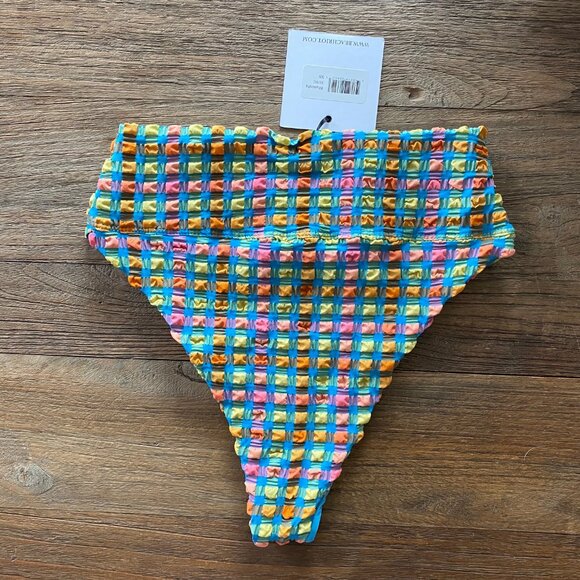 Beach Riot Sunny Side Gingham Highway Bottom - Picture 7 of 10
